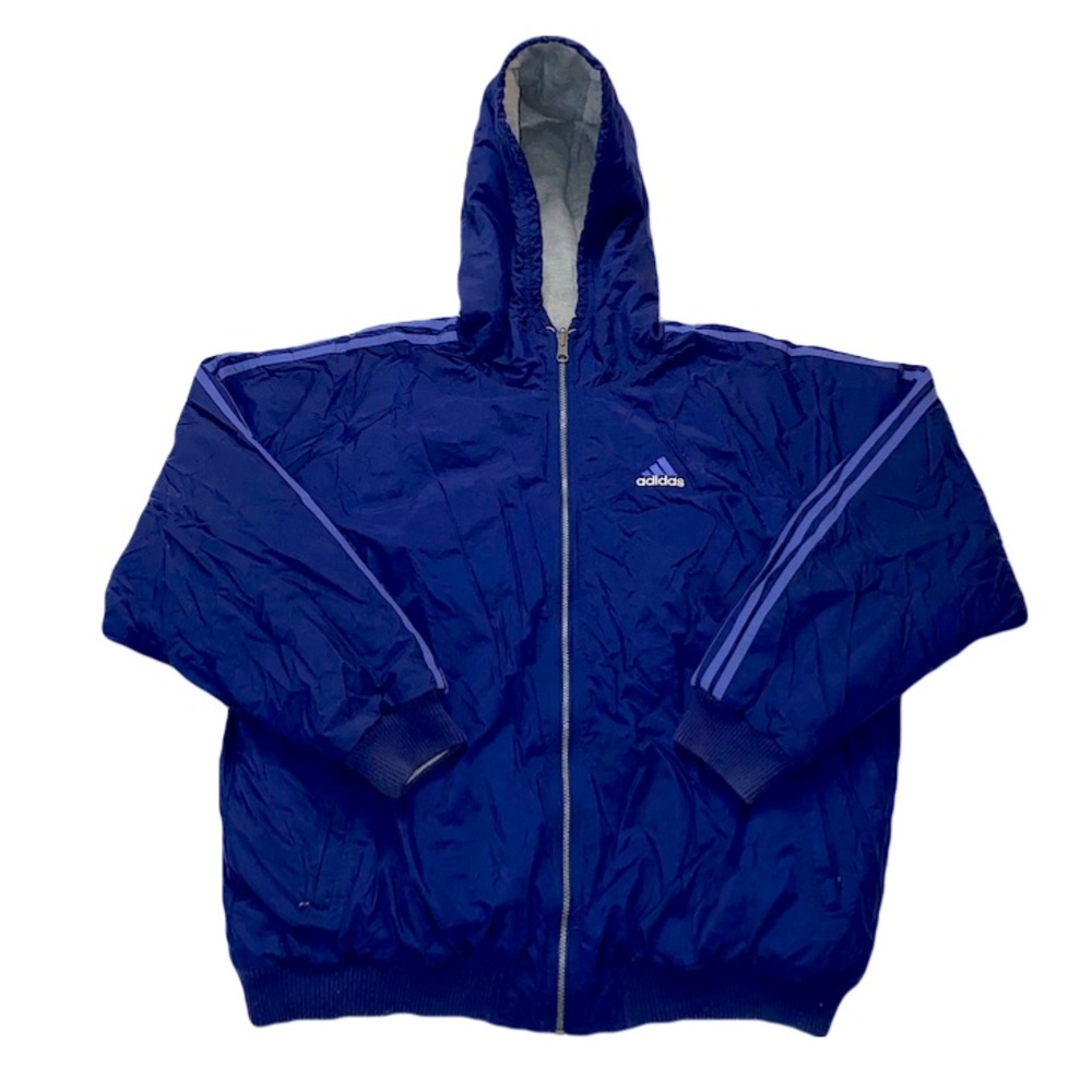 Y2K Embroidered Reversible Adidas Jacket
